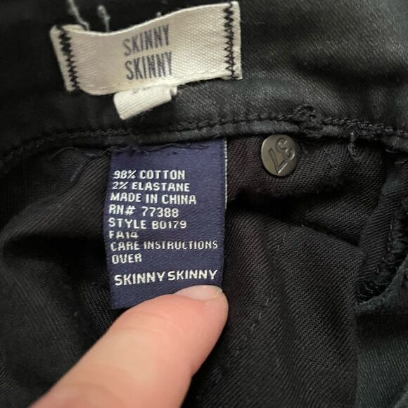 Madewell black skinny skinny jeans size 28 - Picture 9 of 11